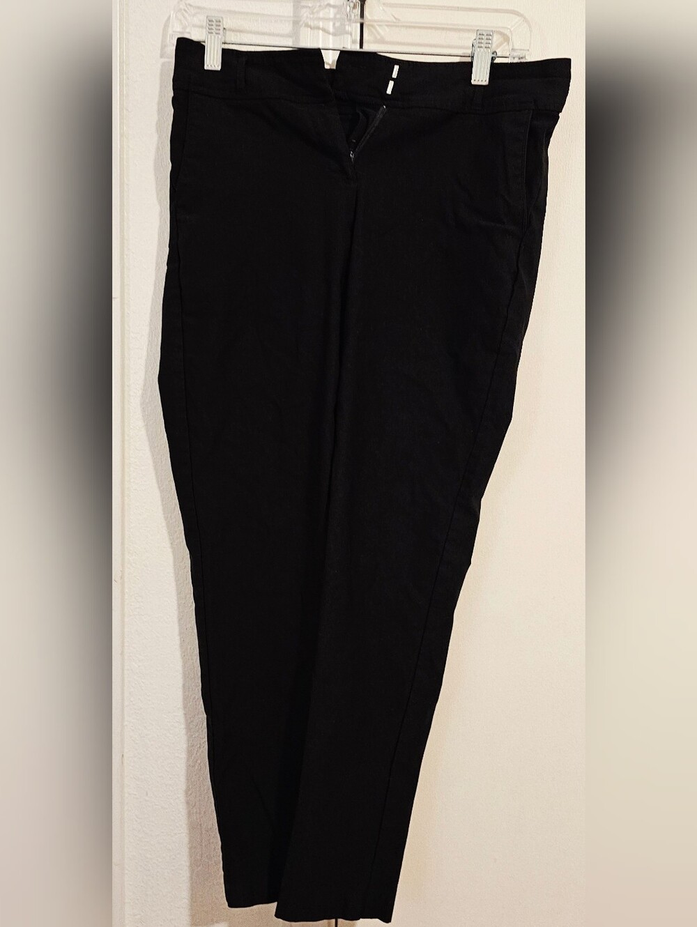 Women Black Dress Pants - Classic Slim Fit